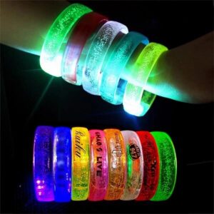 Plastic Light-Up Bracelet Glow Wristbands