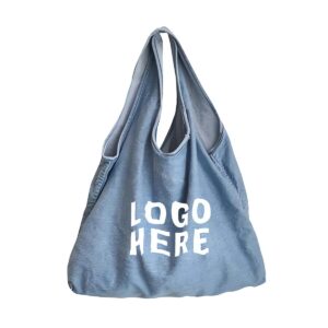Soft Casual Denim Tote Bag