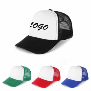 Sponge Front Mesh Trucker Hat