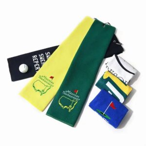 Microfiber Waffle Golf Towel With Clip
