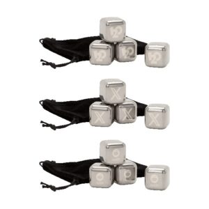 Cottonmouth Stainless Steel Ice Cubes