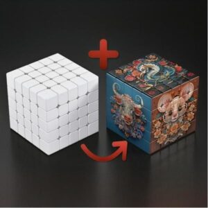 2.45" 5X5 Customizable Puzzle Cube
