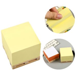 Sticky Note Cube w/Mini Pallet
