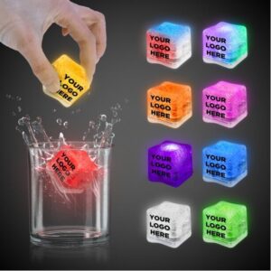 1 3/8" Lited Ice Cube(Pad Printed)