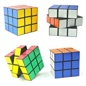 PS plastic cube, Classic 3x3 Puzzle cube-2 5/16"