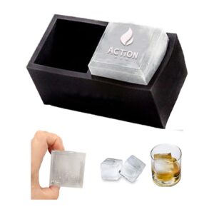 Customizable 2-Hole Silicone Ice Ball Maker