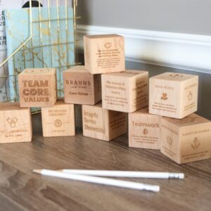 Core Values Statement Display Block