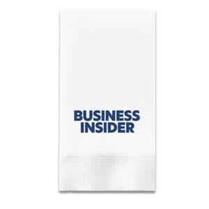 3-Ply White Dinner Napkin - 1/8 Fold