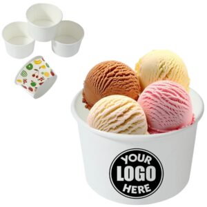 4oz Paper Ice Cream Cups