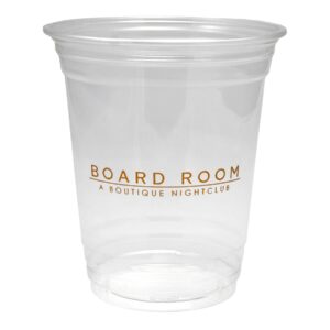 16 oz. Soft Sided Plastic Cup with Automated Silkscreen Imprint