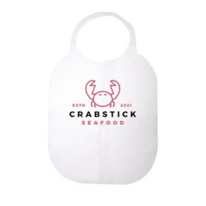 White Lobster Bib