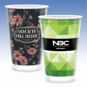 16 oz- Gloss Double Wall Insulated Paper Cups