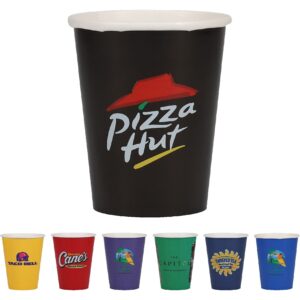 9 oz Paper Cup - Black - Digital