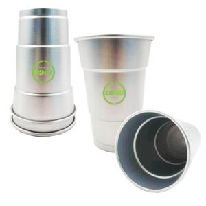 16 Oz Aluminum Reusable Stadium Cup