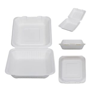 Sugarcane Bagasse Takeout Boxes