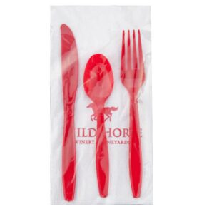 Picnic Pak - Fork, Spoon, Knife, Napkin