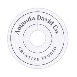 40 pt. Pulpboard Coaster, 2.75" Wine Tag