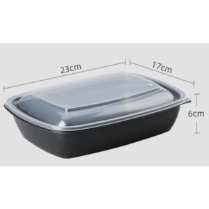 Disposable Bento Box Take Out Food Container