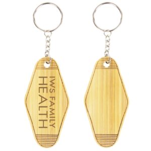 Bamboo Motel Keychain