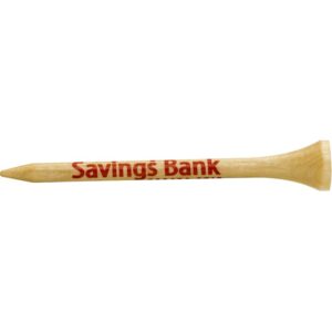 Wood Golf Tees 2-3/4"