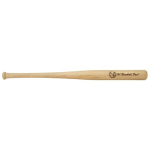 18" Mini Wood Baseball Bat