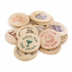 Wooden Nickel (Spot Color)
