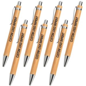 Bamboo Pen w/Clip