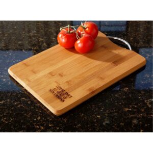 Bamboo Cutting Board with Handle