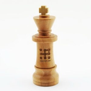 Wooden King Chess Piece Shaped USB Flash Drive 256MB-256GB