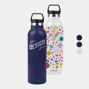 Premium 25 oz  Double Wall Stainless Steel Insulated Water Bottle